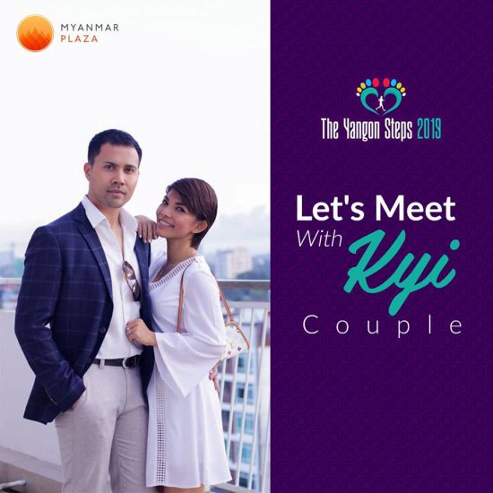 Fan meeting of The Yangon Steps Brand Ambassadors, Zenn Kyi and Christina Kyi