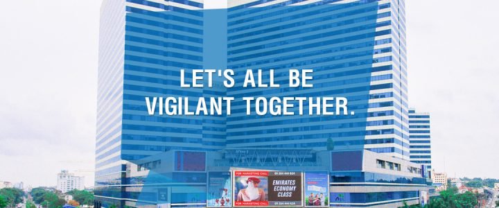 Let us all be vigilant together. Let us all be vigilant together.